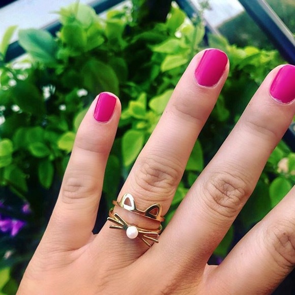 KATE SPADE • Gold Out West Cat Ring - Picture 2 of 7